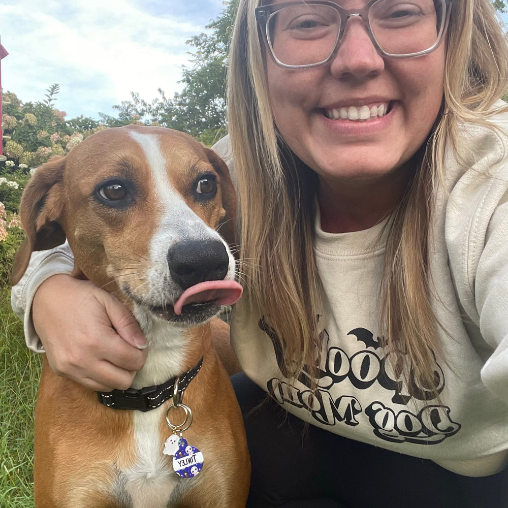 Spooky dog mom -sweatshirt