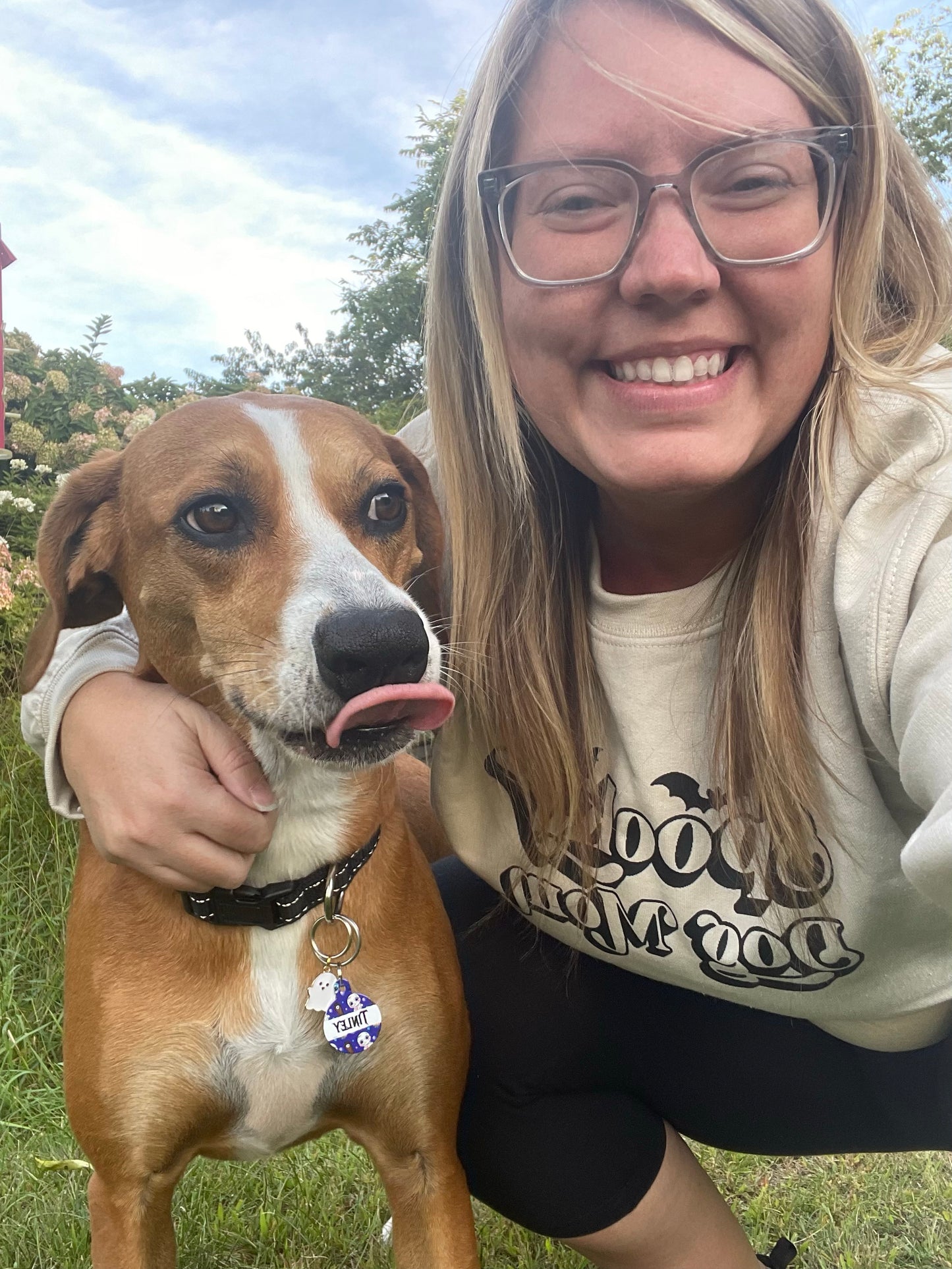 Spooky dog mom -sweatshirt