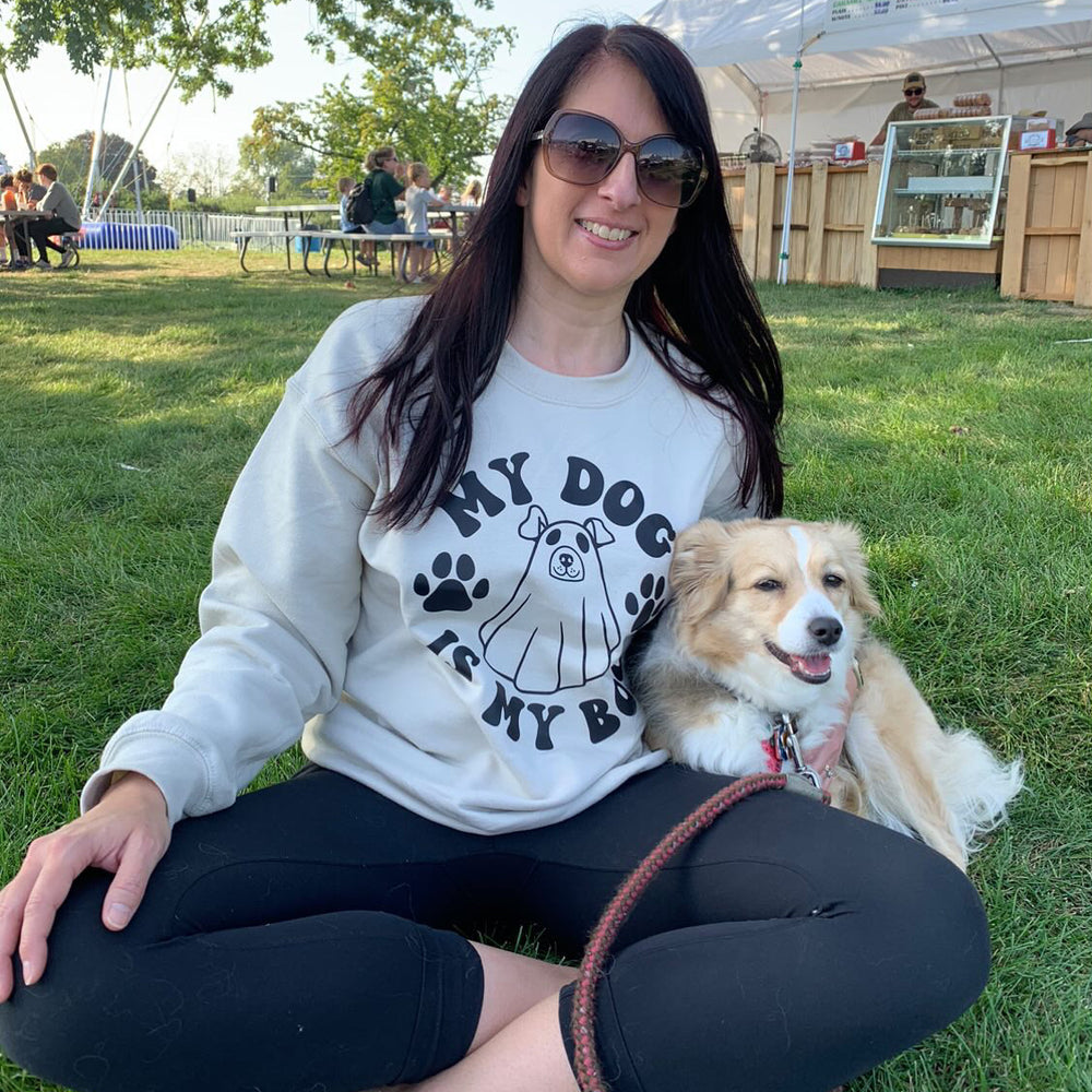 My dog is my boo - sweatshirt