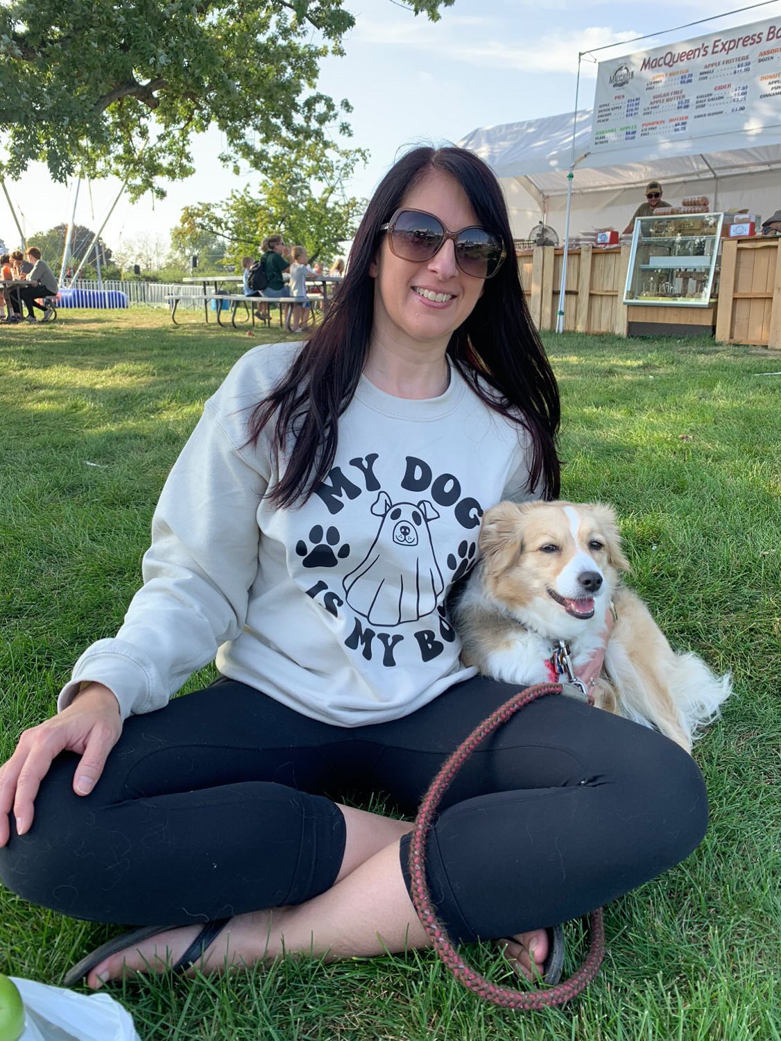 My dog is my boo - sweatshirt