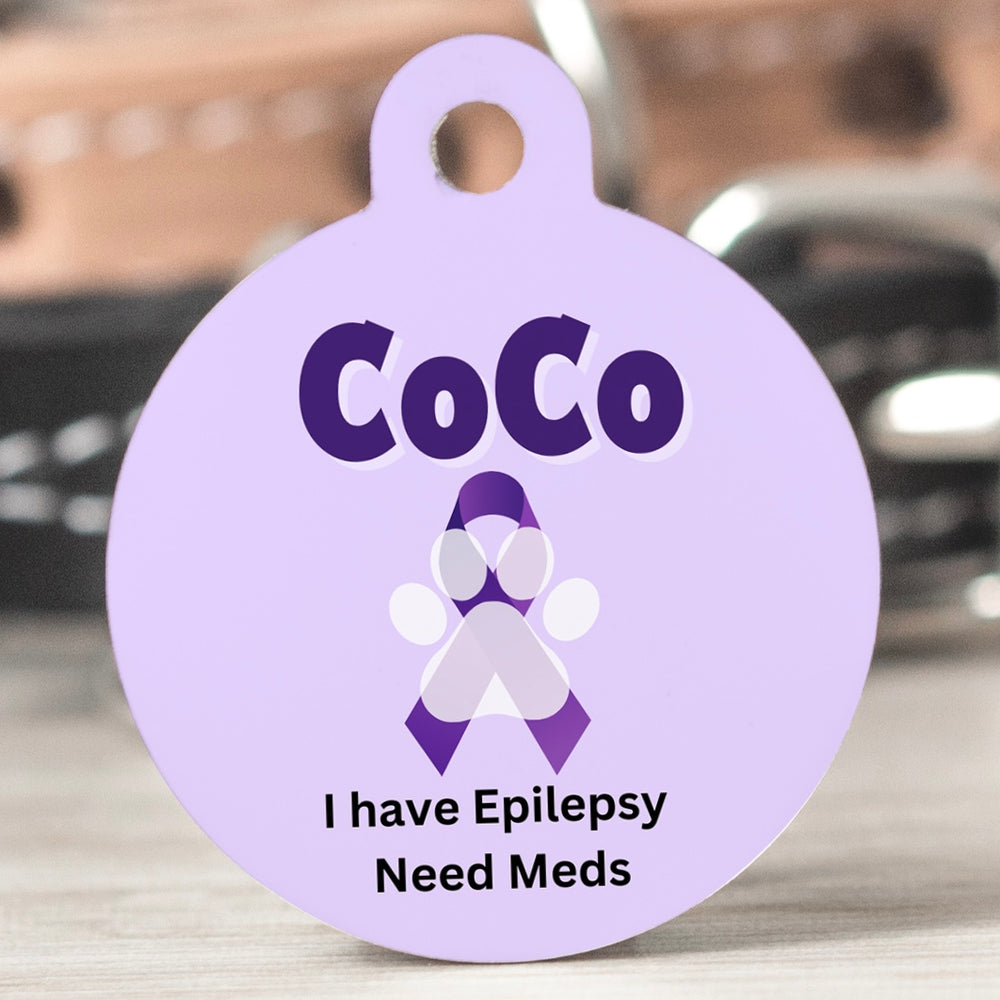 Epilepsy- Pet tag