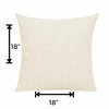 Move over the dog sits here - Pillow cover