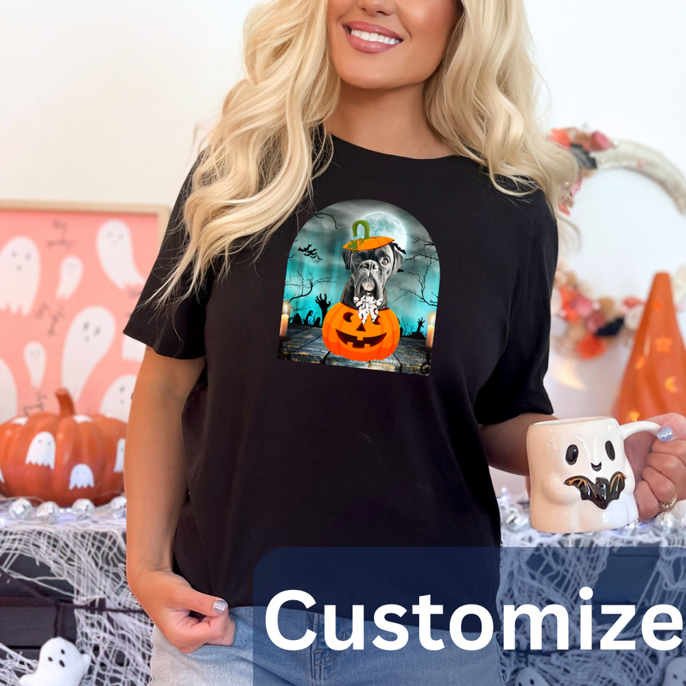 Custom pumkin - Shirt