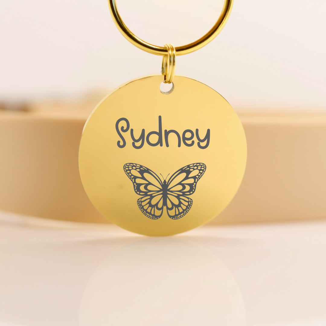 Butterfly- Pet Tag