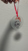 Load and play video in Gallery viewer, Frosted Glass Ornament- Personalized