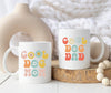 Wagging and Tagging LLC Drinkware White mug Cool dog mom/ dad set - Mugs