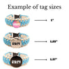 Wagging and Tagging LLC Pet ID Tags Name only - Pet tag