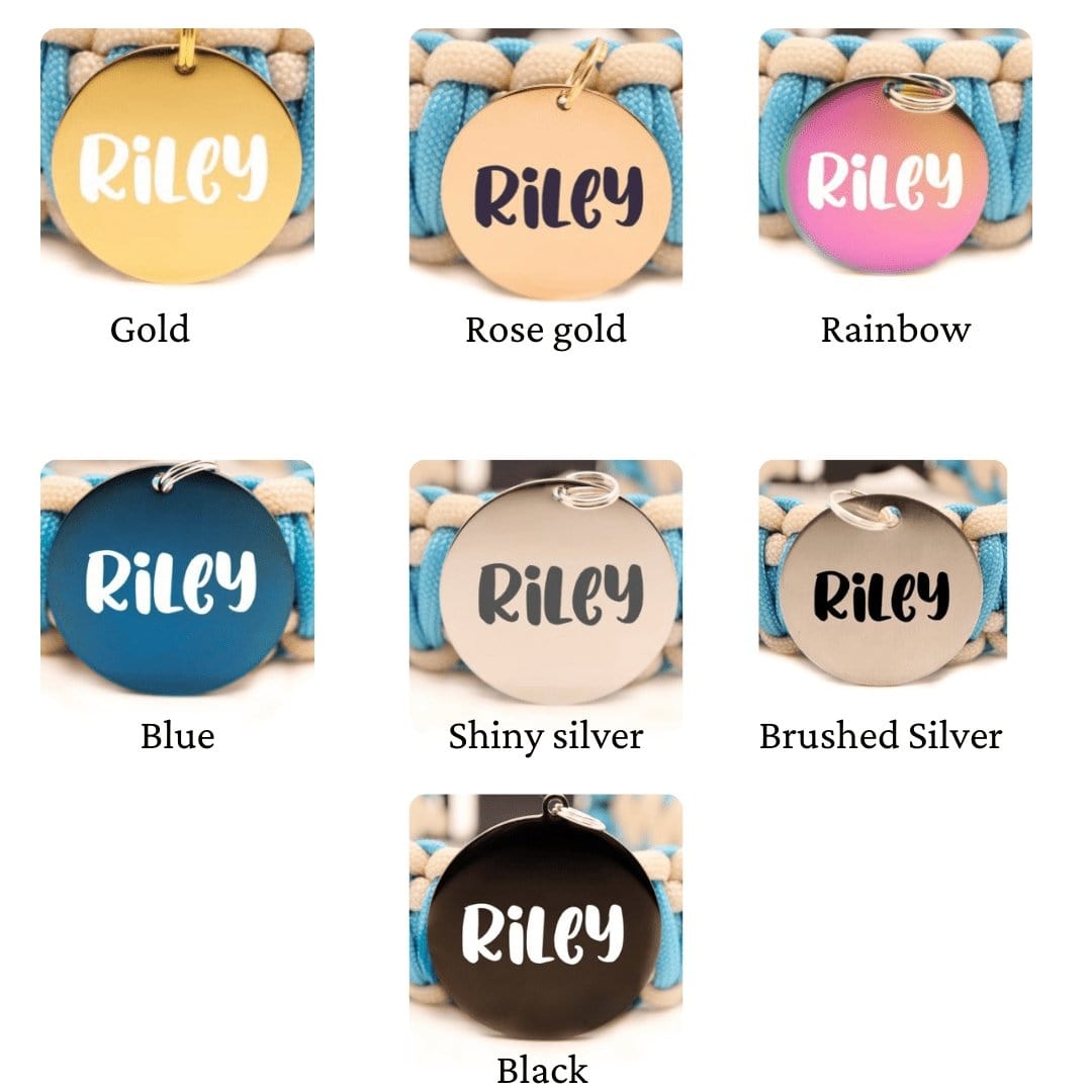 Wagging and Tagging LLC Pet ID Tags Name only - Pet tag