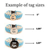 Wagging and Tagging LLC Pet ID Tags Orchid - Pet tag
