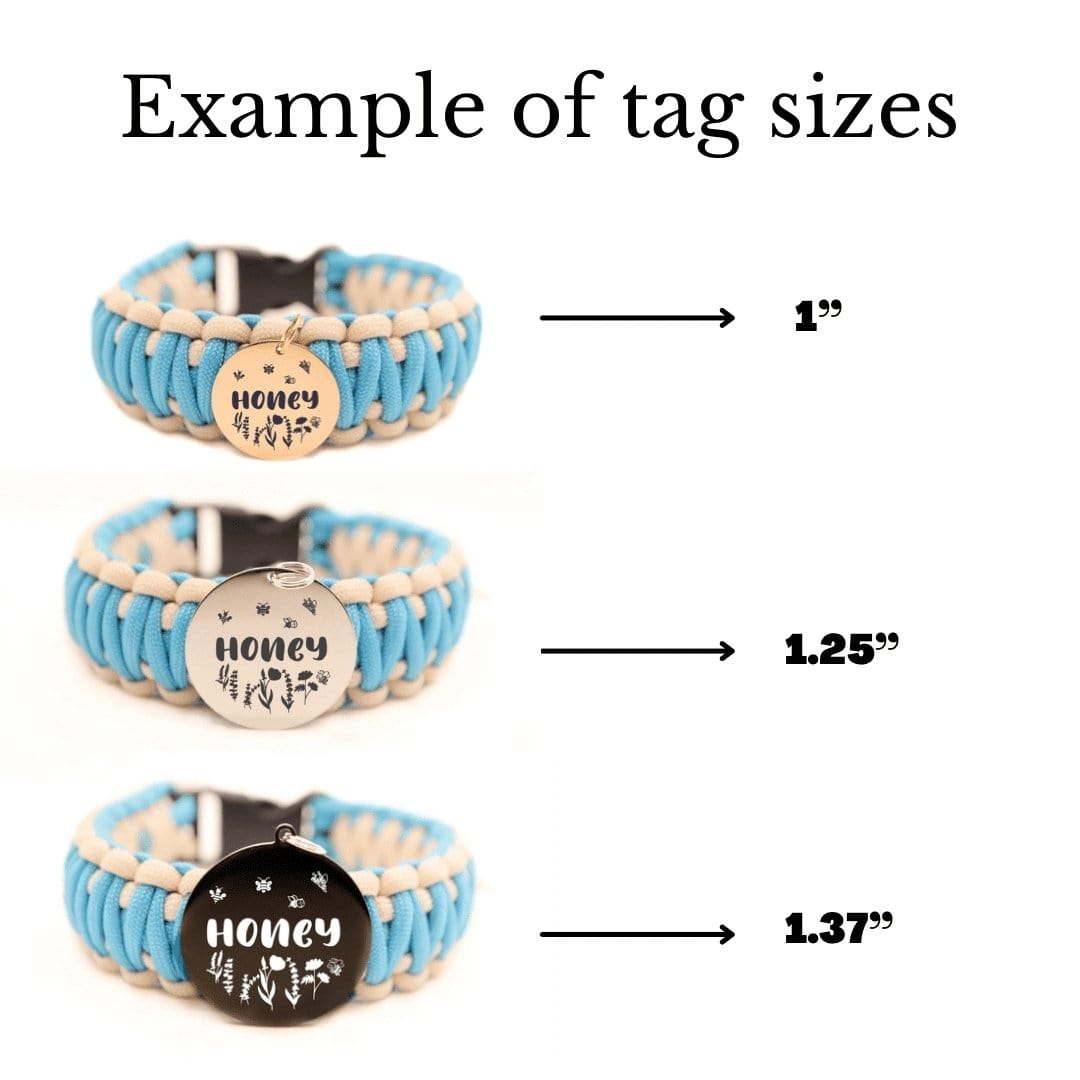 Wagging and Tagging LLC Pet ID Tags Spring - Pet tag