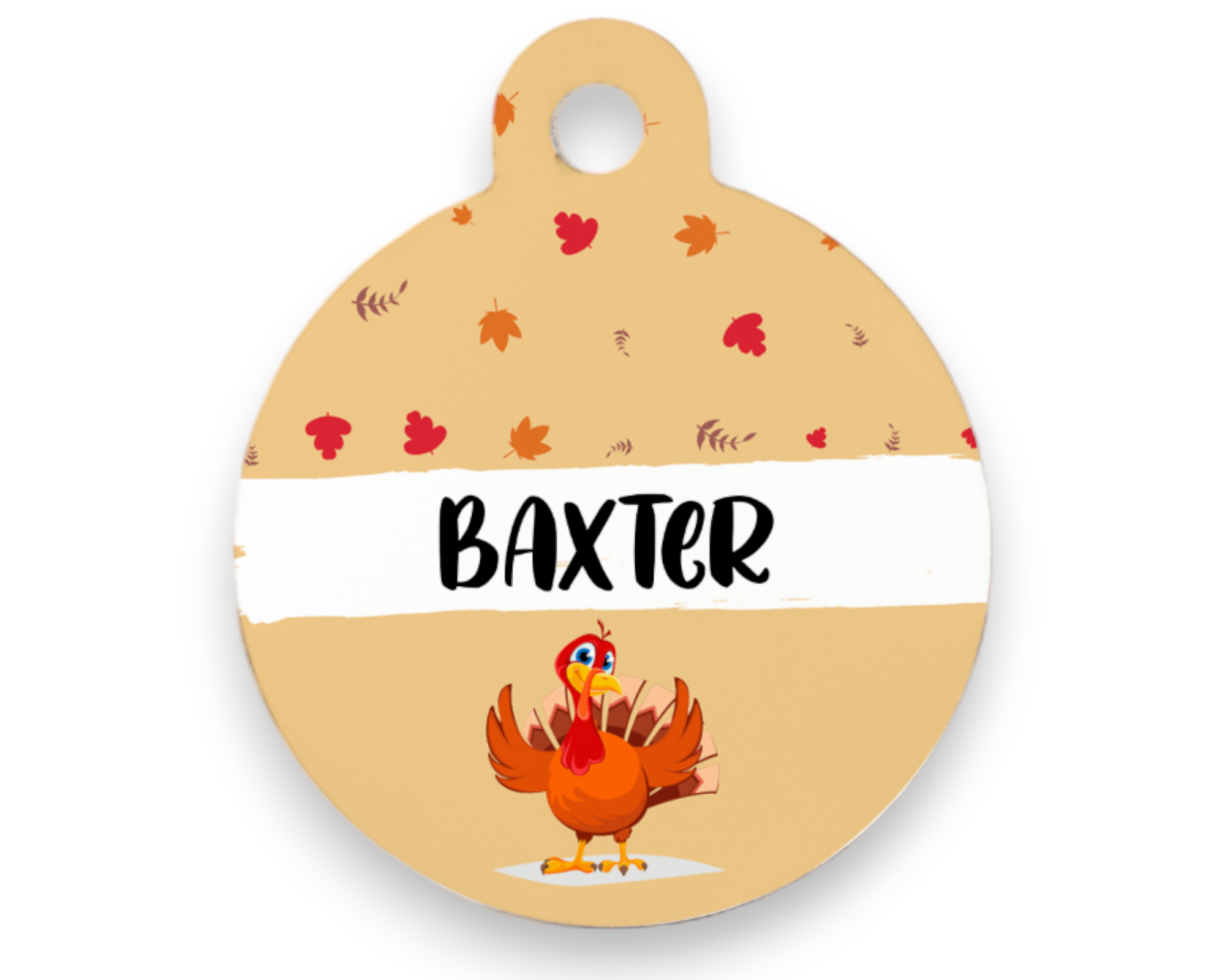Wagging and Tagging LLC Turkey - Pet tag